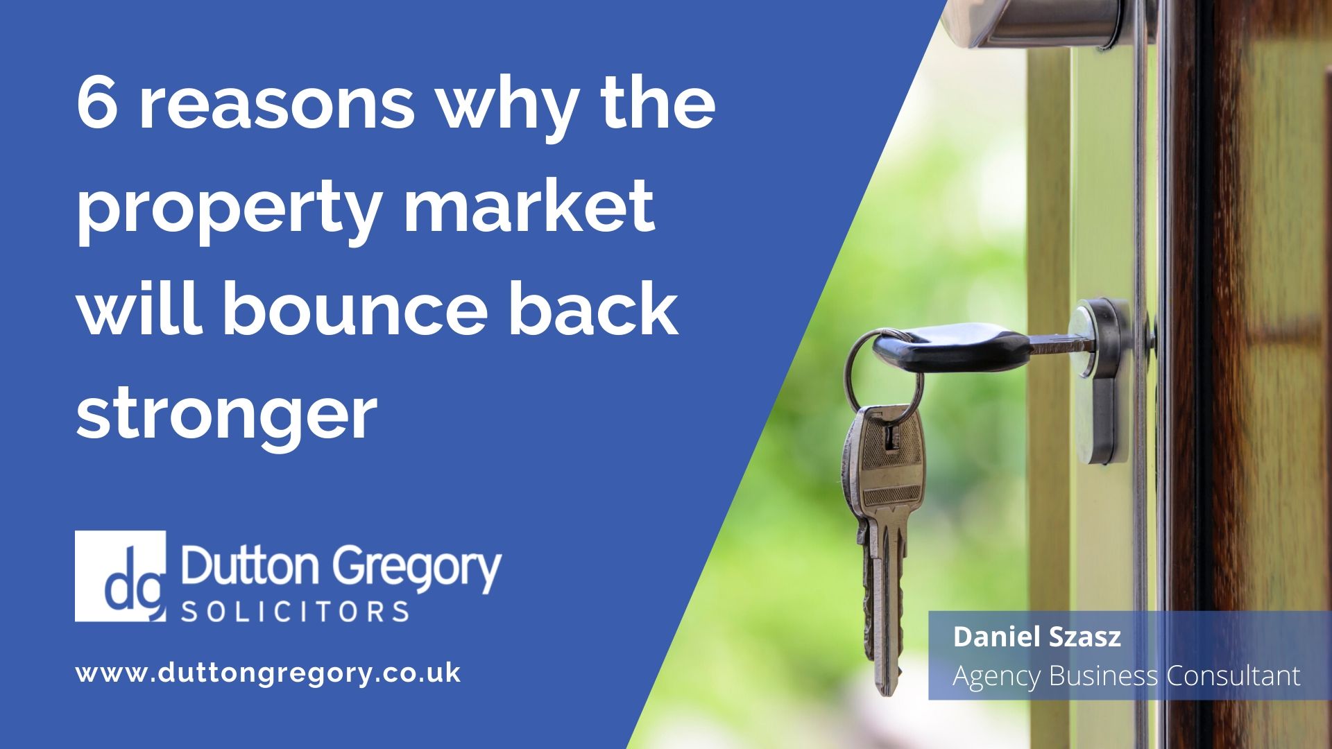 6 reasons why the property market will bounce back stronger