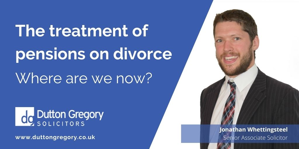 The treatment of pensions on divorce: where are we now?