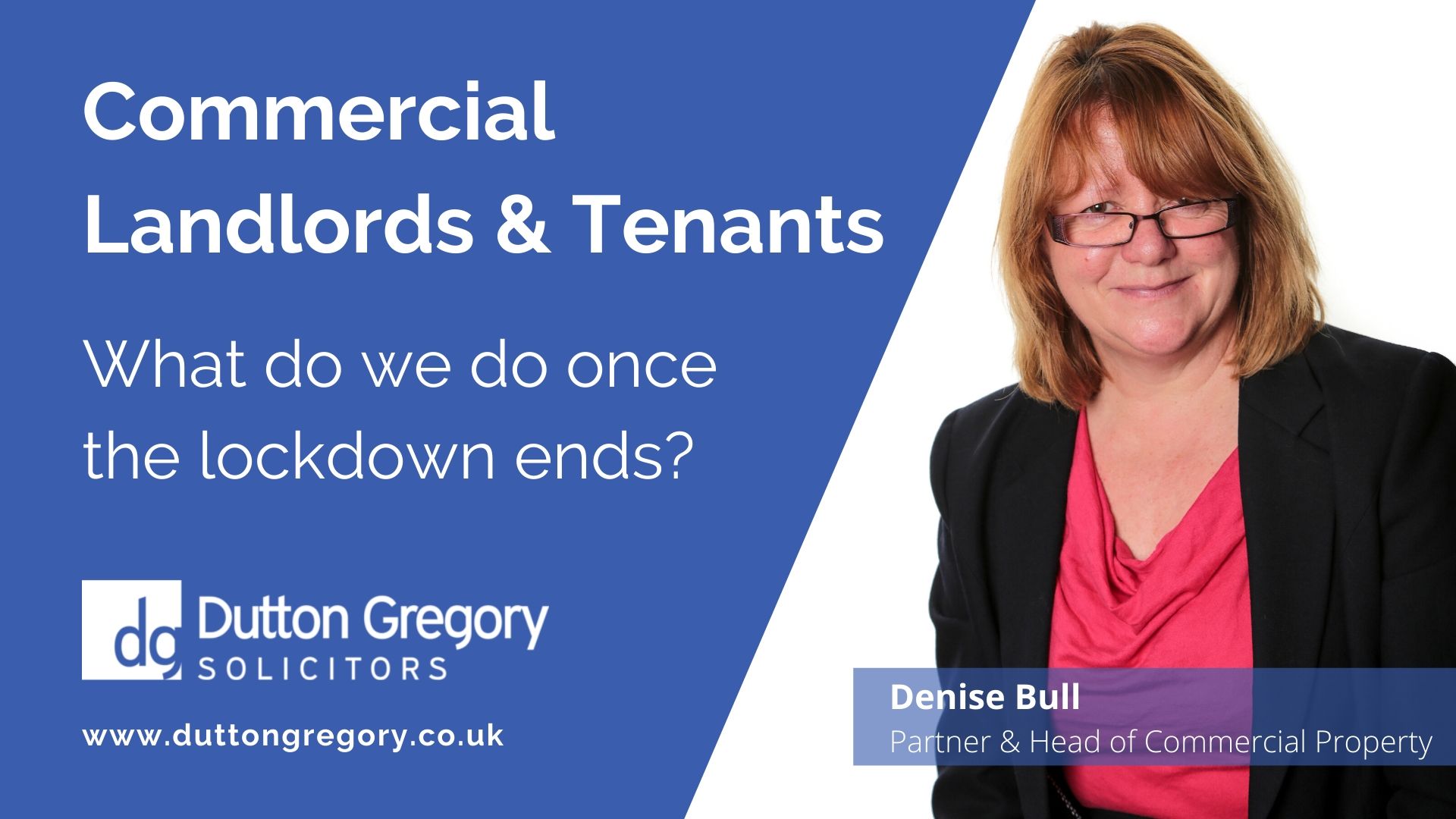 Commercial landlords and tenants: what do we do once the lockdown ends?