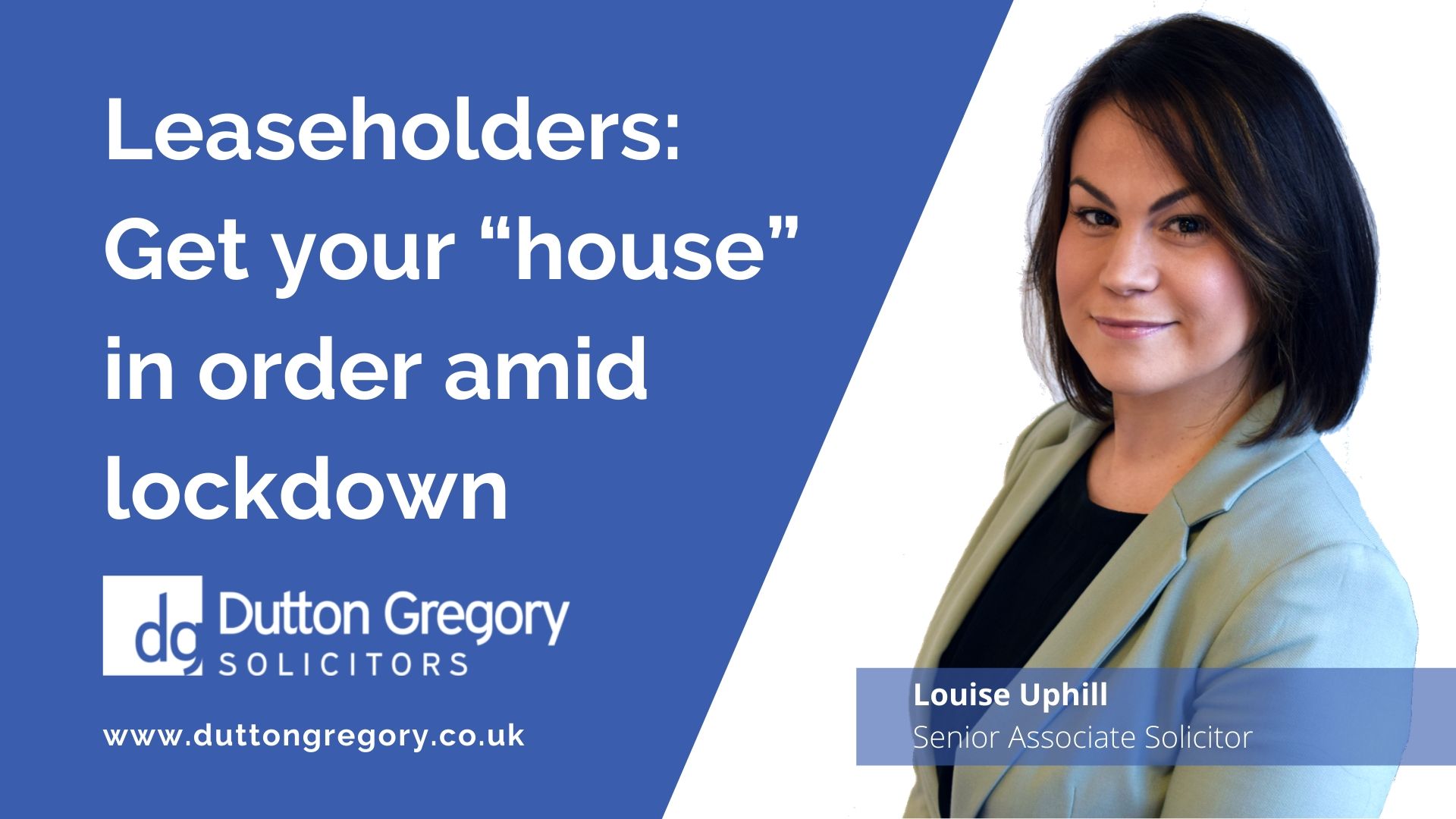 Leaseholders: get your "house" in order amid lockdown