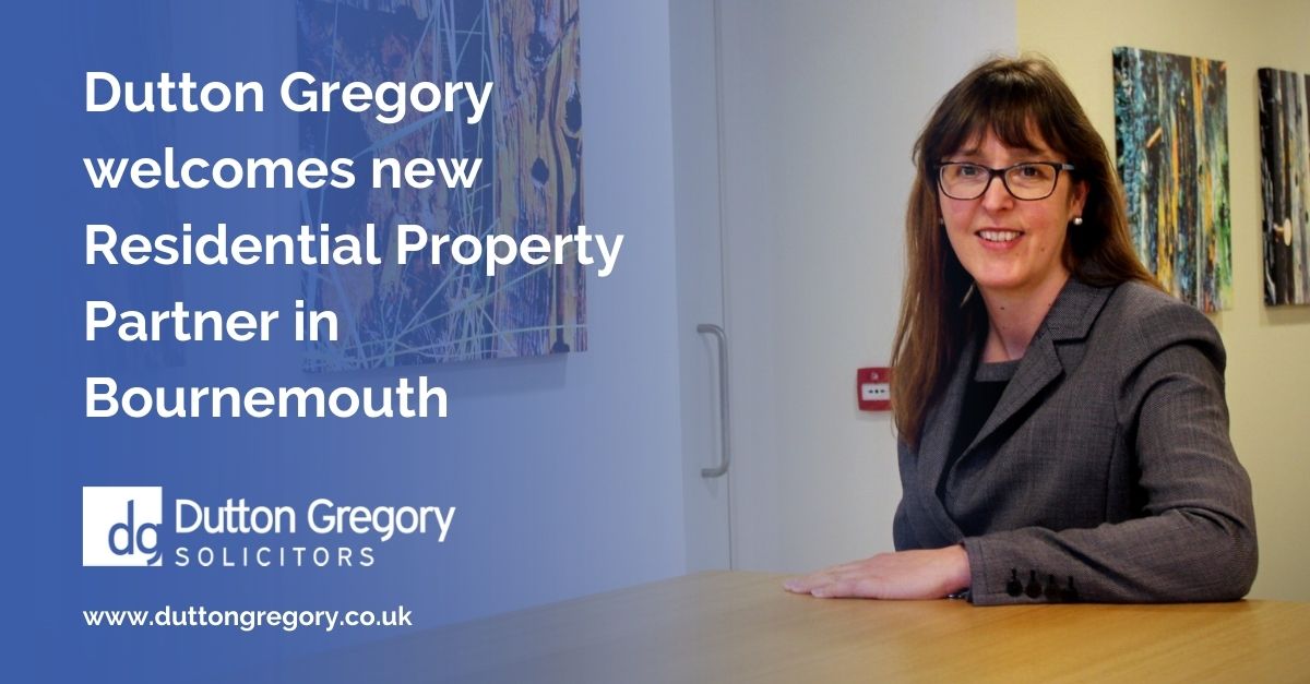 Dutton Gregory welcomes new Residential Property Partner in Bournemouth