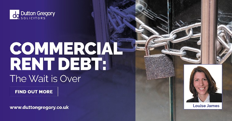 Commercial Rent Debt: The Wait is Over