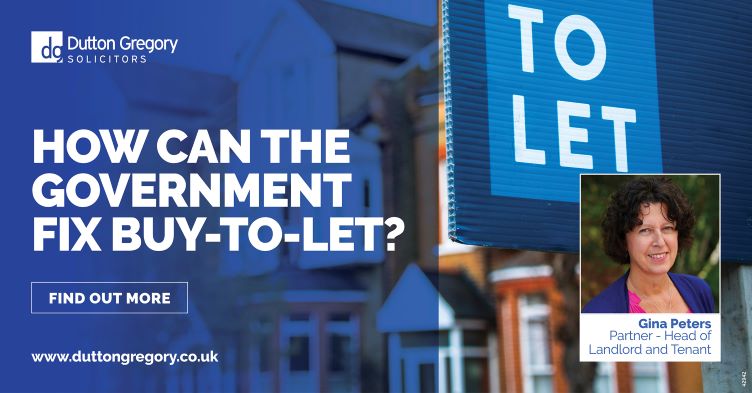 How can the Government fix Buy-To-Let?