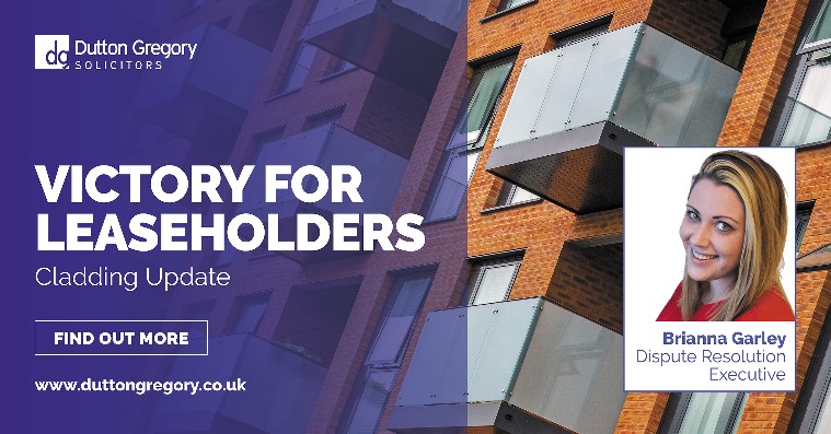 Victory for leaseholders: High Court cladding update